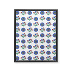 Iznik Motif  Framed Canvas Print Gallery Image 8