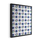 Iznik Motif  Framed Canvas Print Gallery Image 2