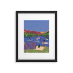 Lake Framed Art Print Gallery Image 5
