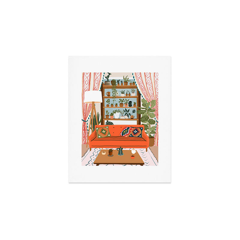 Let the sun shine on your plants Art Print Gallery Image 1