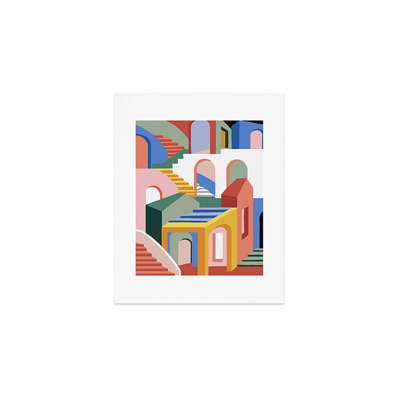 Maze Art Print Gallery Image 1