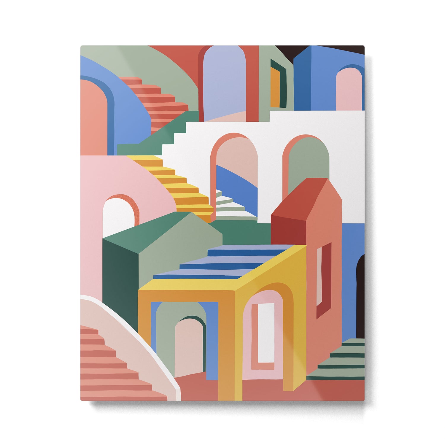 Maze Metal Print Gallery Image 4