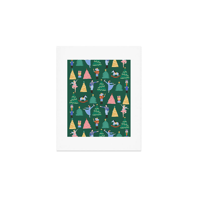 Nutcracker Pattern Art Print Gallery Image 1