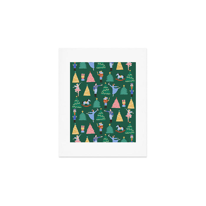 Nutcracker Pattern Art Print Gallery Image 1