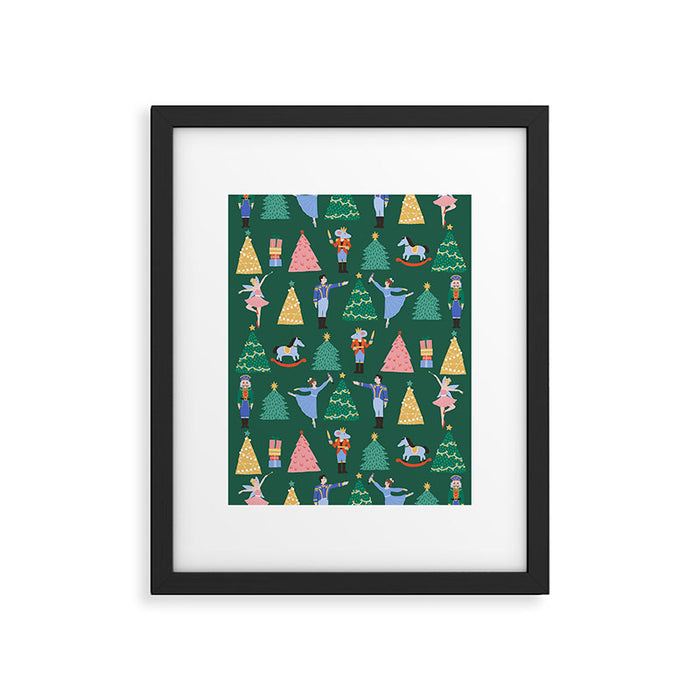 Nutcracker Pattern Framed Art Print Gallery Image 1