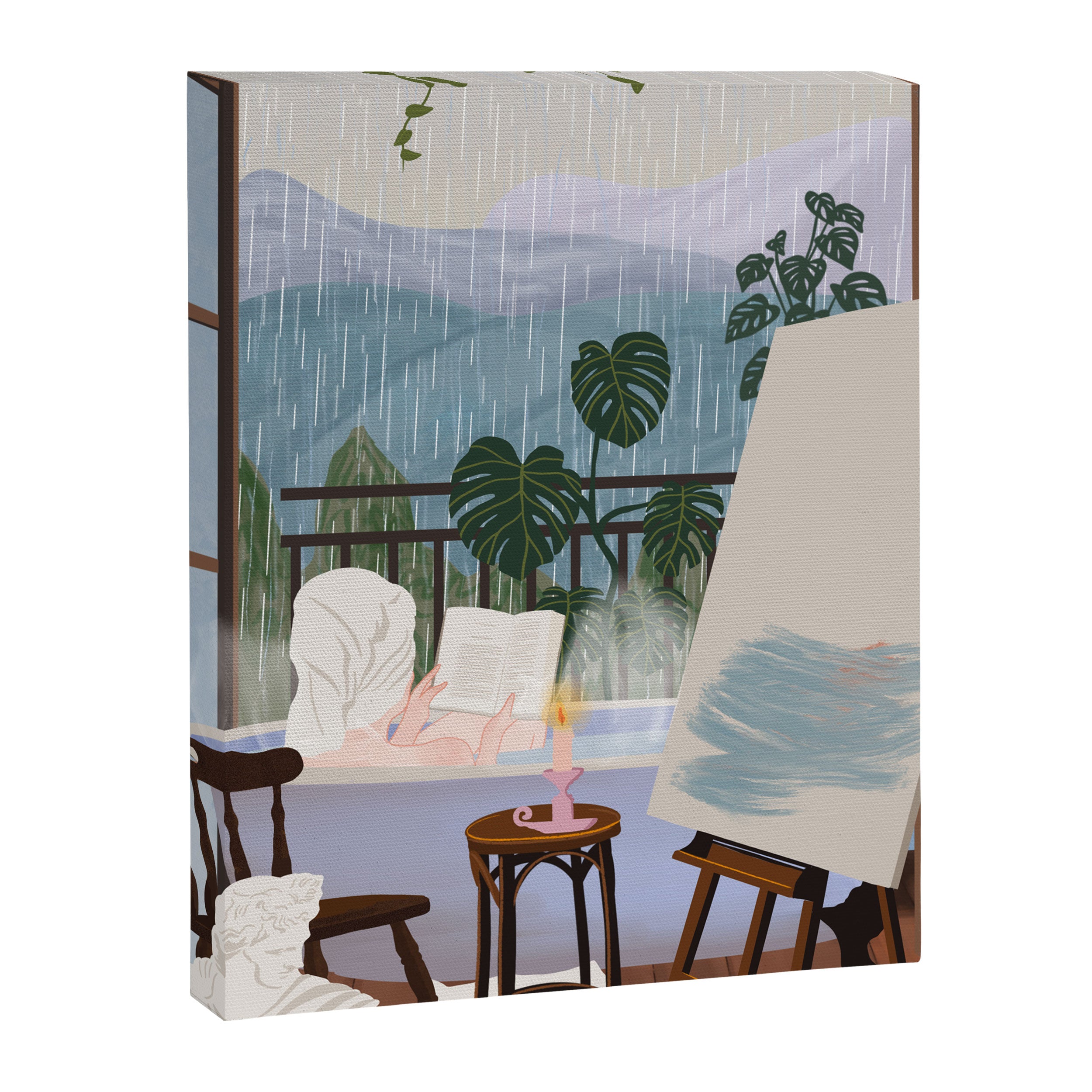 Peaceful day Canvas Print Gallery Image 6