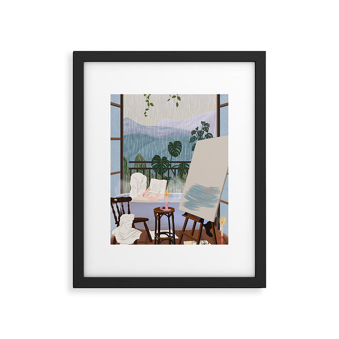 Peaceful day Framed Art Print Gallery Image 1