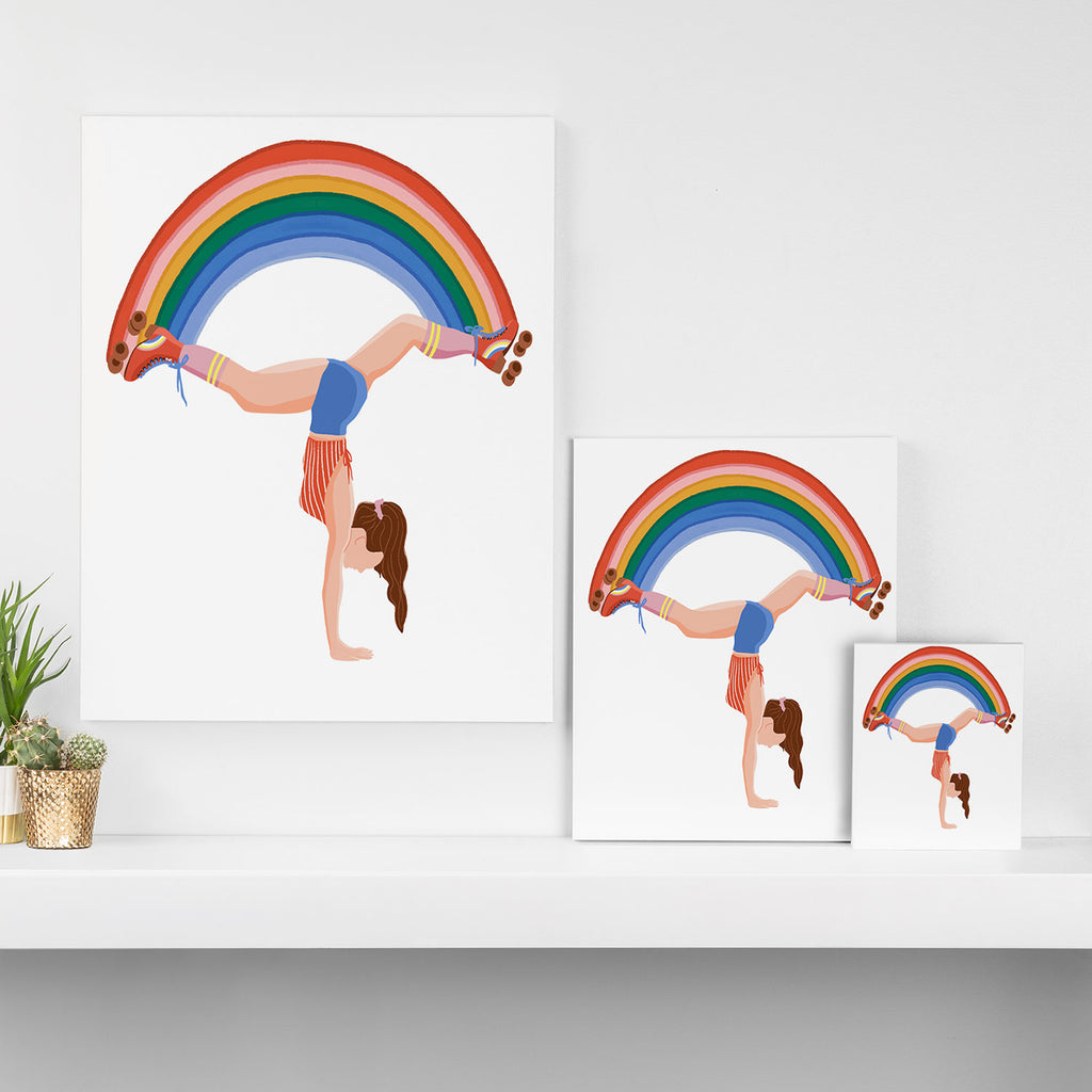 Rainbow Canvas Print Gallery Image 3