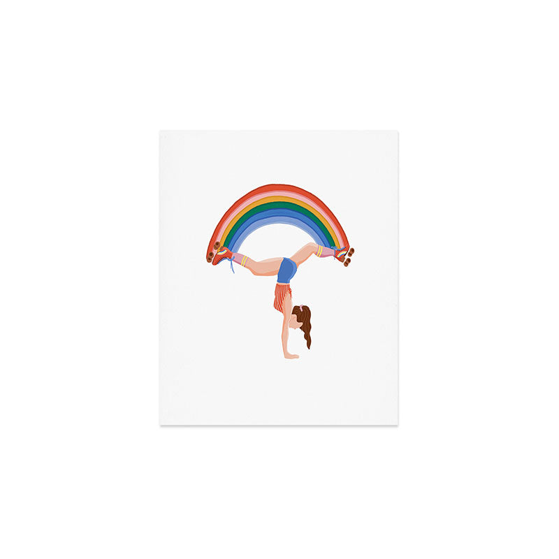 Rainbow Art Print Gallery Image 1