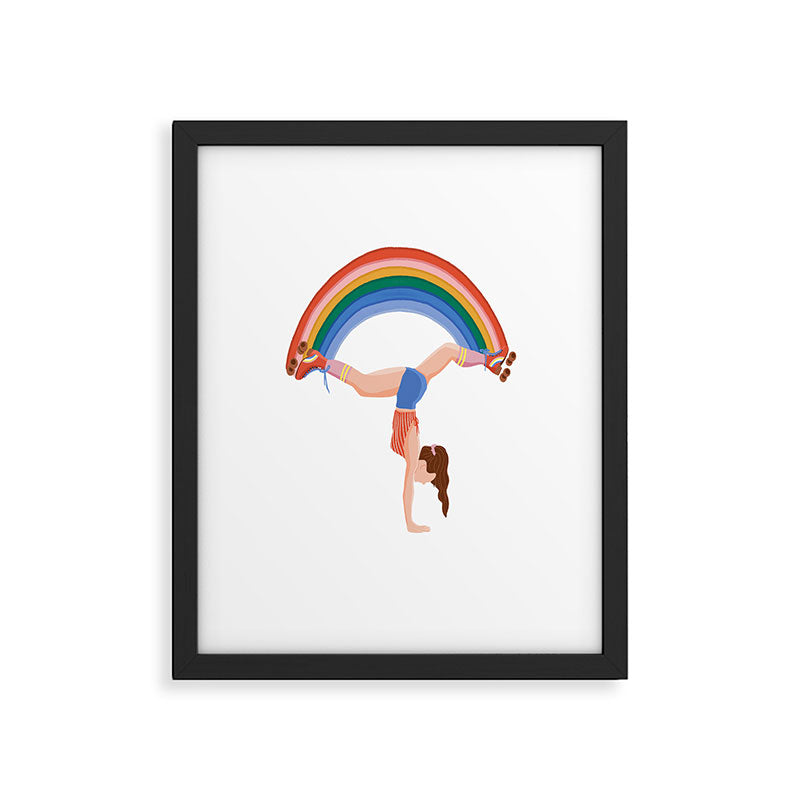 Rainbow Framed Art Print Gallery Image 6