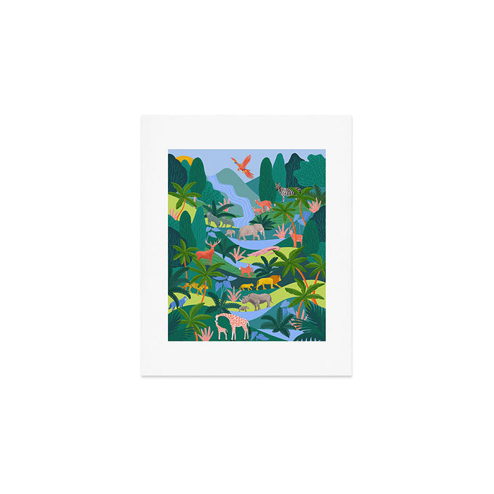 Rainforest Art Print Gallery Image 1