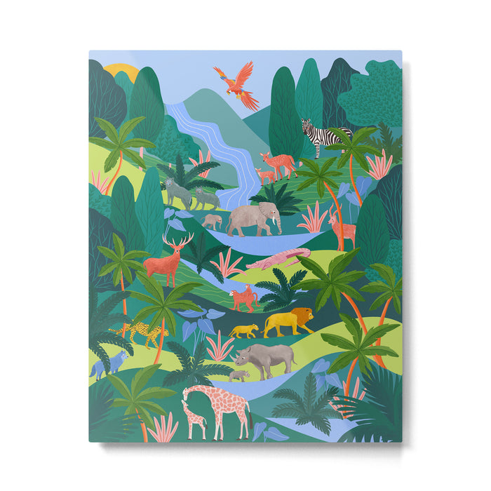 Rainforest Metal Print Gallery Image 1