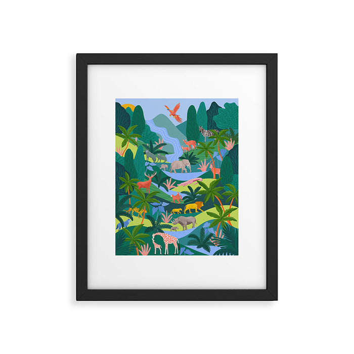 Rainforest Framed Art Print Gallery Image 1