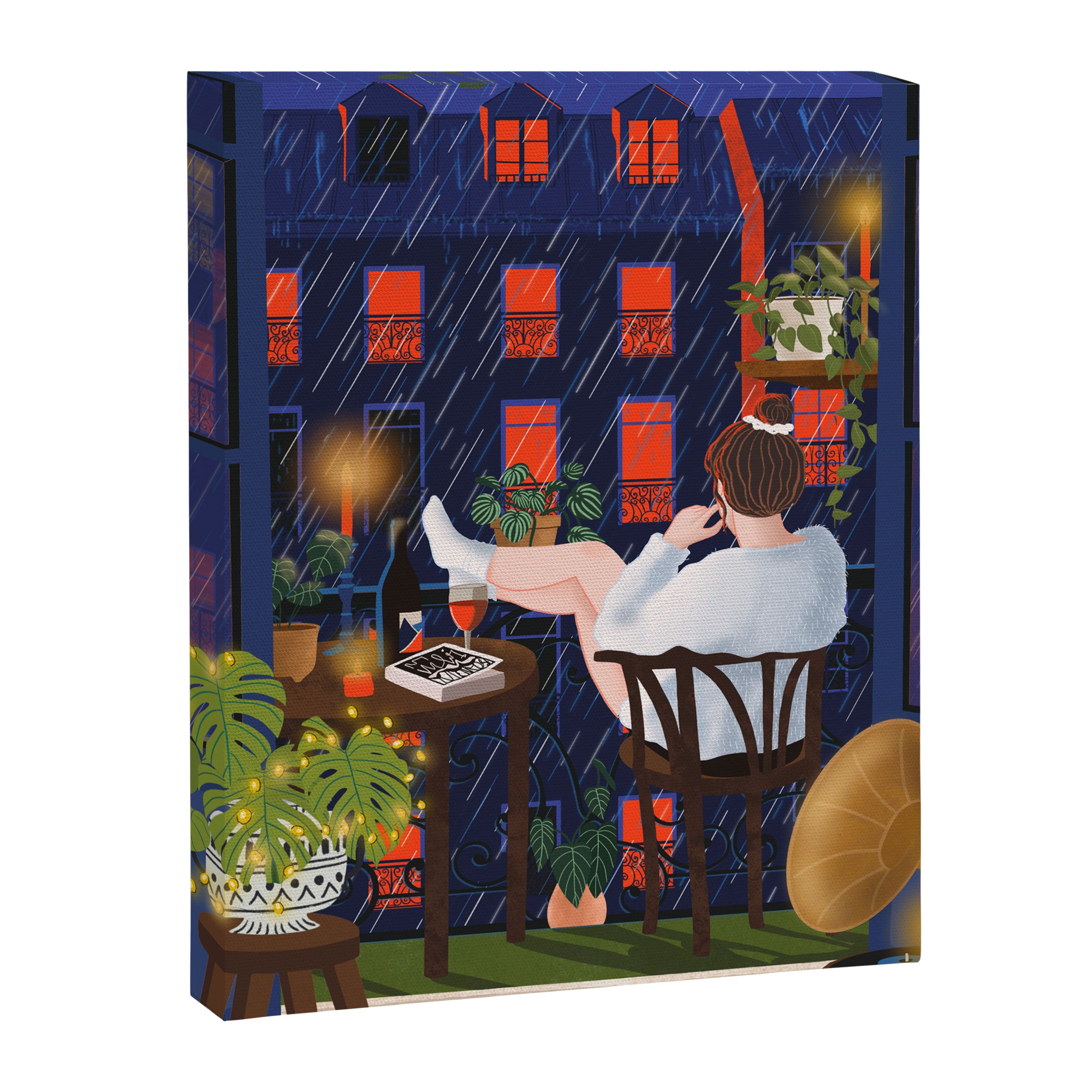 Rainy night Canvas Print Gallery Image 6