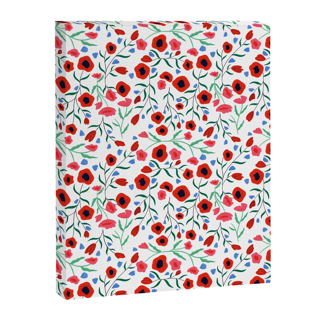 Red Poppy Canvas Print Gallery Image 8