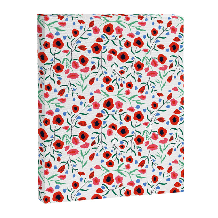 Red Poppy Canvas Print Gallery Image 1