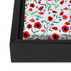 Red Poppy Framed Canvas Print Gallery Image 3