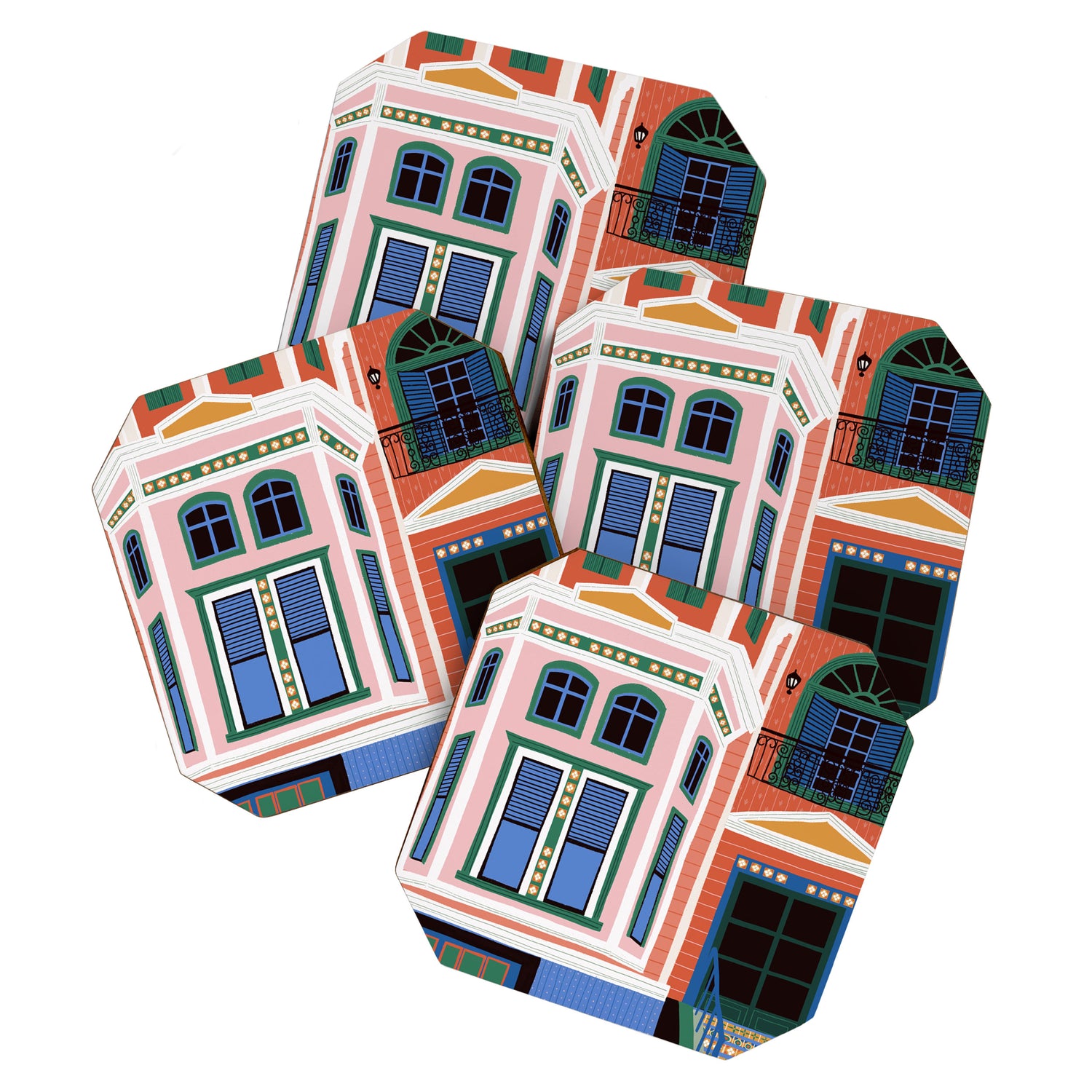 San Francisco victorian house Coaster Gallery Image 1