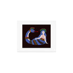 Shahmaran, half woman half snake Art Print Gallery Image 1