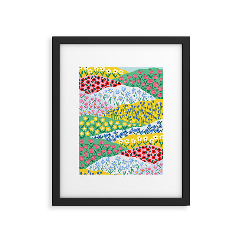 Spring Fields Framed Art Print Gallery Image 5