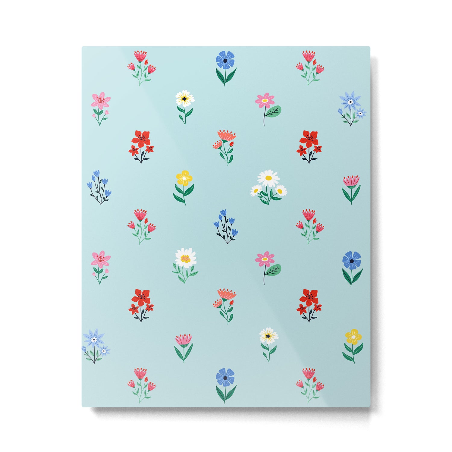 Spring Flowers Metal Print Gallery Image 6