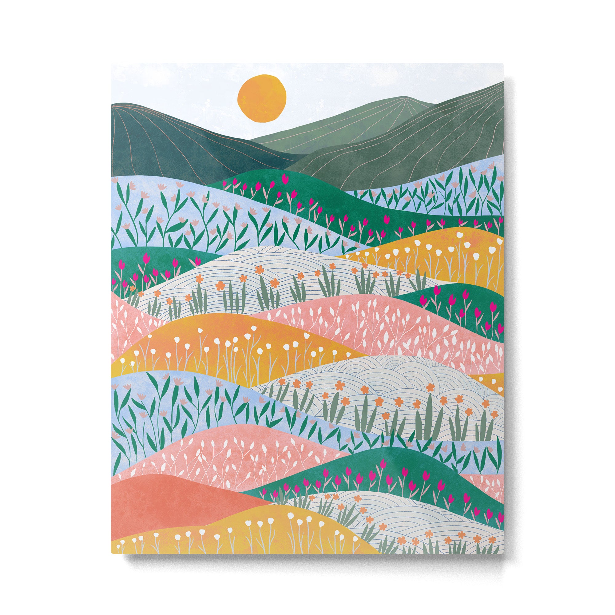 Spring Mountains Metal Print Gallery Image 4