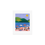 Summer Day by the Water Art Print Gallery Image 1