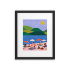 Summer Day by the Water Framed Art Print Gallery Image 6