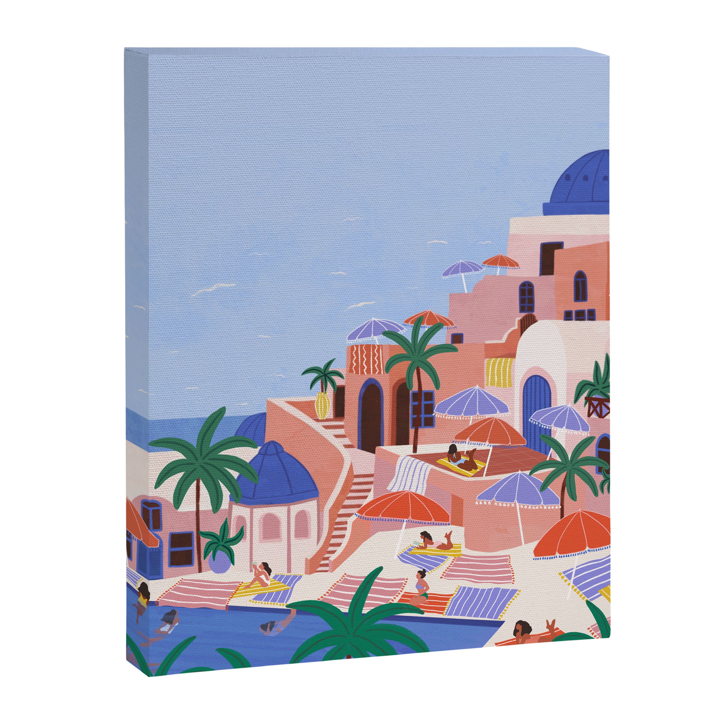 Summer Vacation Canvas Print Gallery Image 6