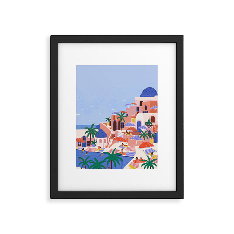 Summer Vacation Framed Art Print Gallery Image 5