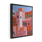 Sunset in Morocco Framed Canvas Print Gallery Image 2