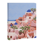 Sunset in Sontorini Canvas Print Gallery Image 8