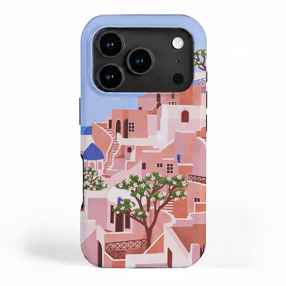 Sunset in Sontorini iPhone Case Gallery Image 1