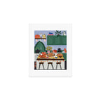 Thanksgiving dinner Art Print Gallery Image 1