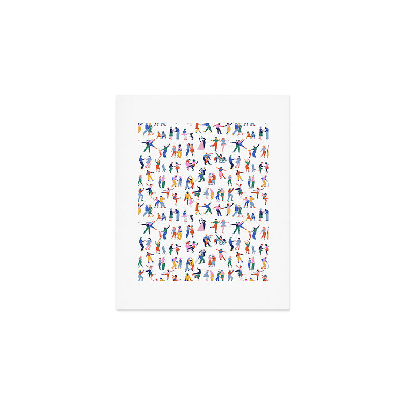 The Evolution of Dance Art Print Gallery Image 1