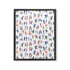 The Evolution of Dance Framed Canvas Print Gallery Image 8