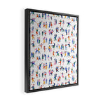 The Evolution of Dance Framed Canvas Print Gallery Image 2