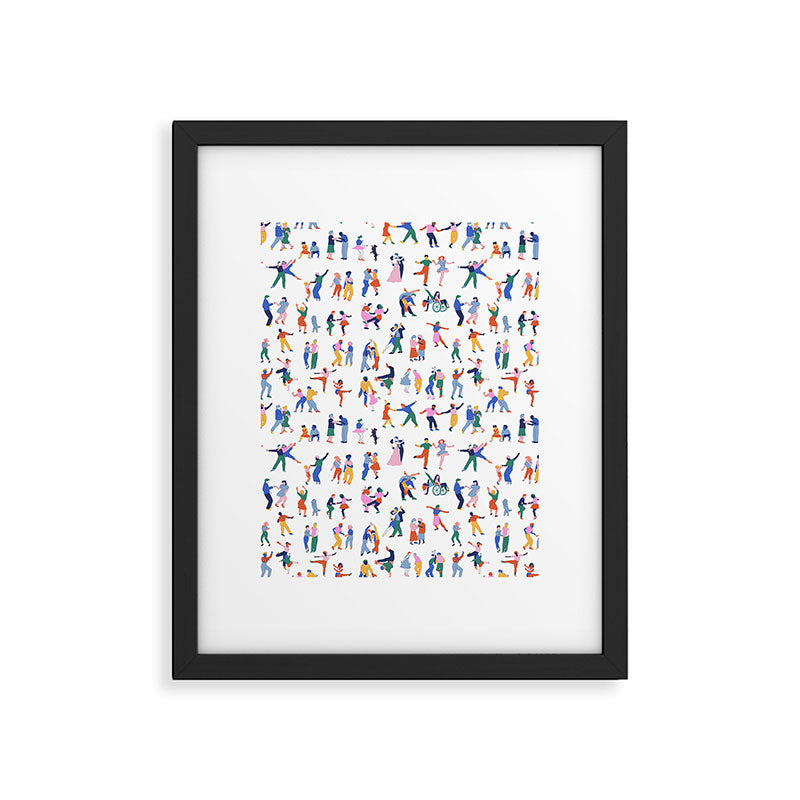 The Evolution of Dance Framed Art Print Gallery Image 6
