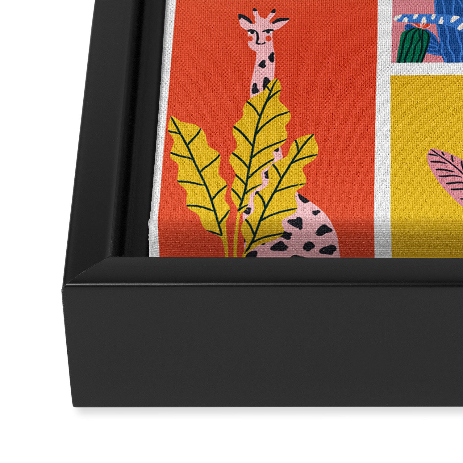 Wild and Free Framed Canvas Print Gallery Image 3