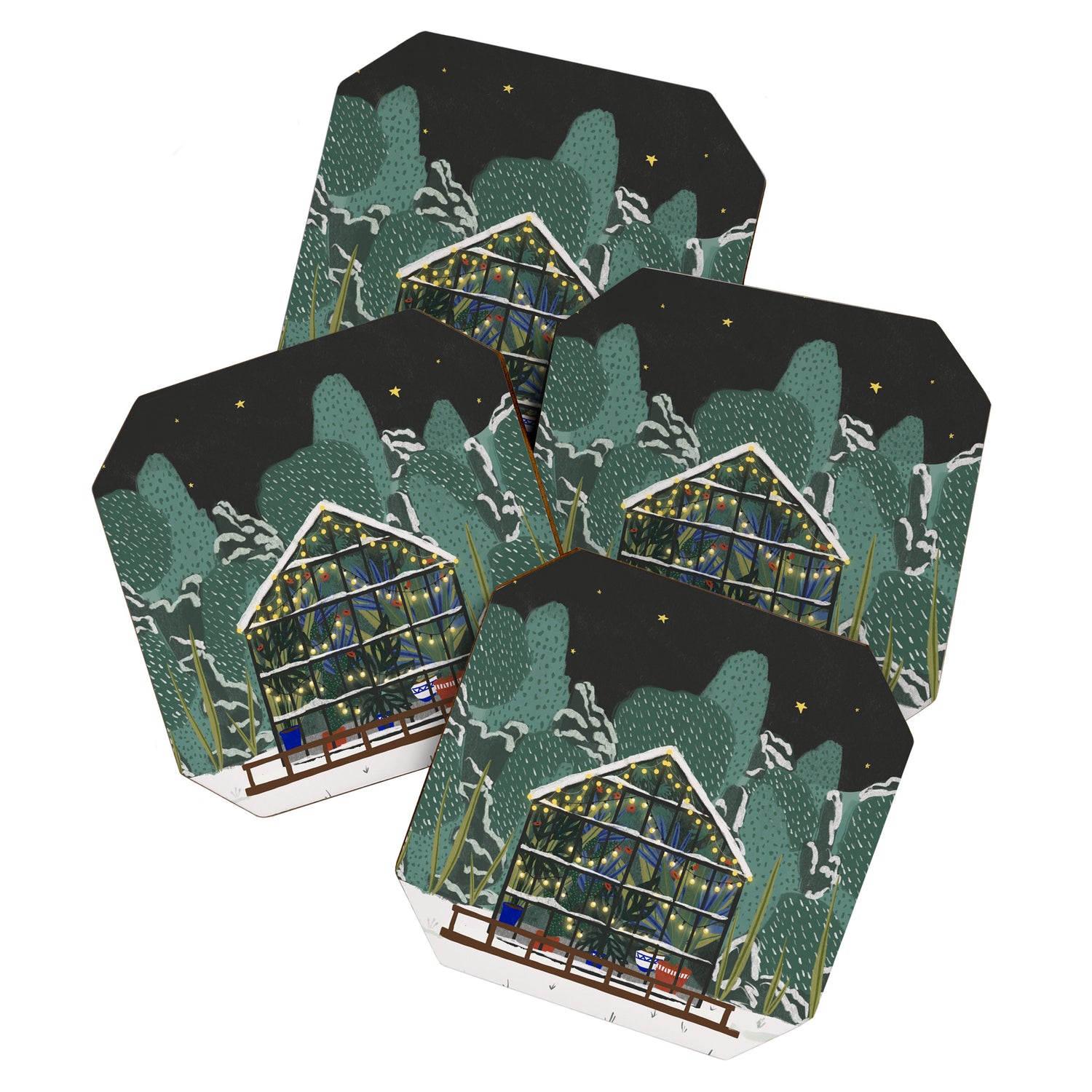 Winter Garden House Coaster Gallery Image 1