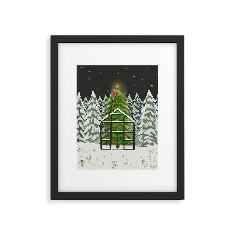 Winter Garden Framed Art Print Gallery Image 5