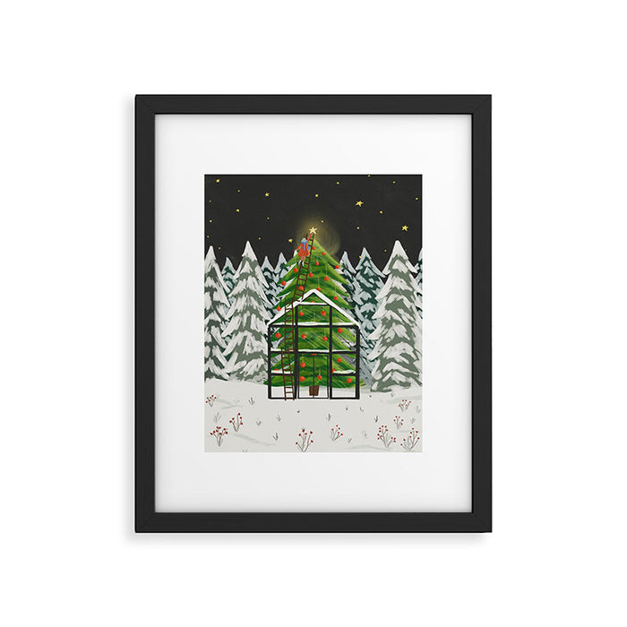 Winter Garden Framed Art Print Gallery Image 1