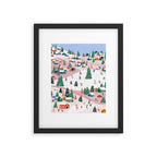 Winter Holiday Framed Art Print Gallery Image 6