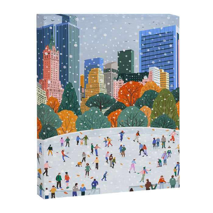 Winter in New York City Canvas Print Gallery Image 1