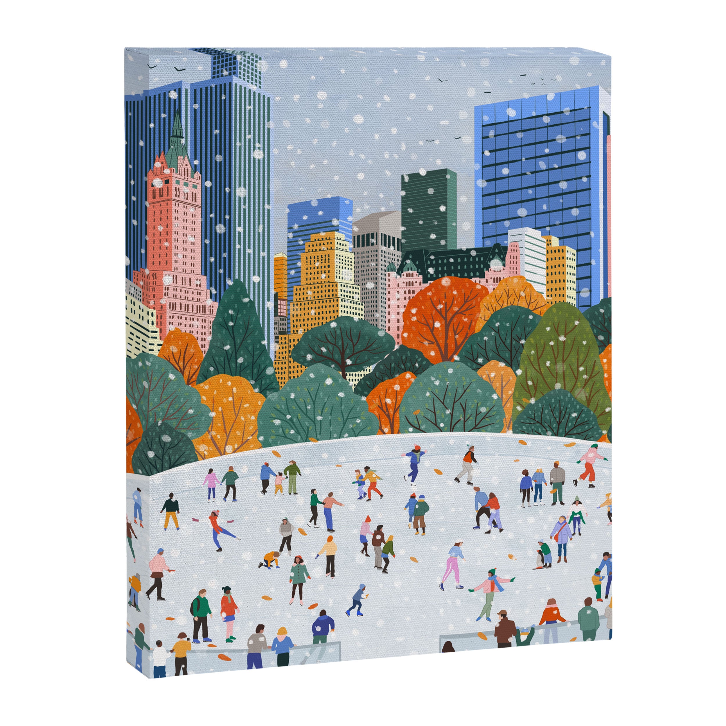 Winter in New York City Canvas Print Gallery Image 6