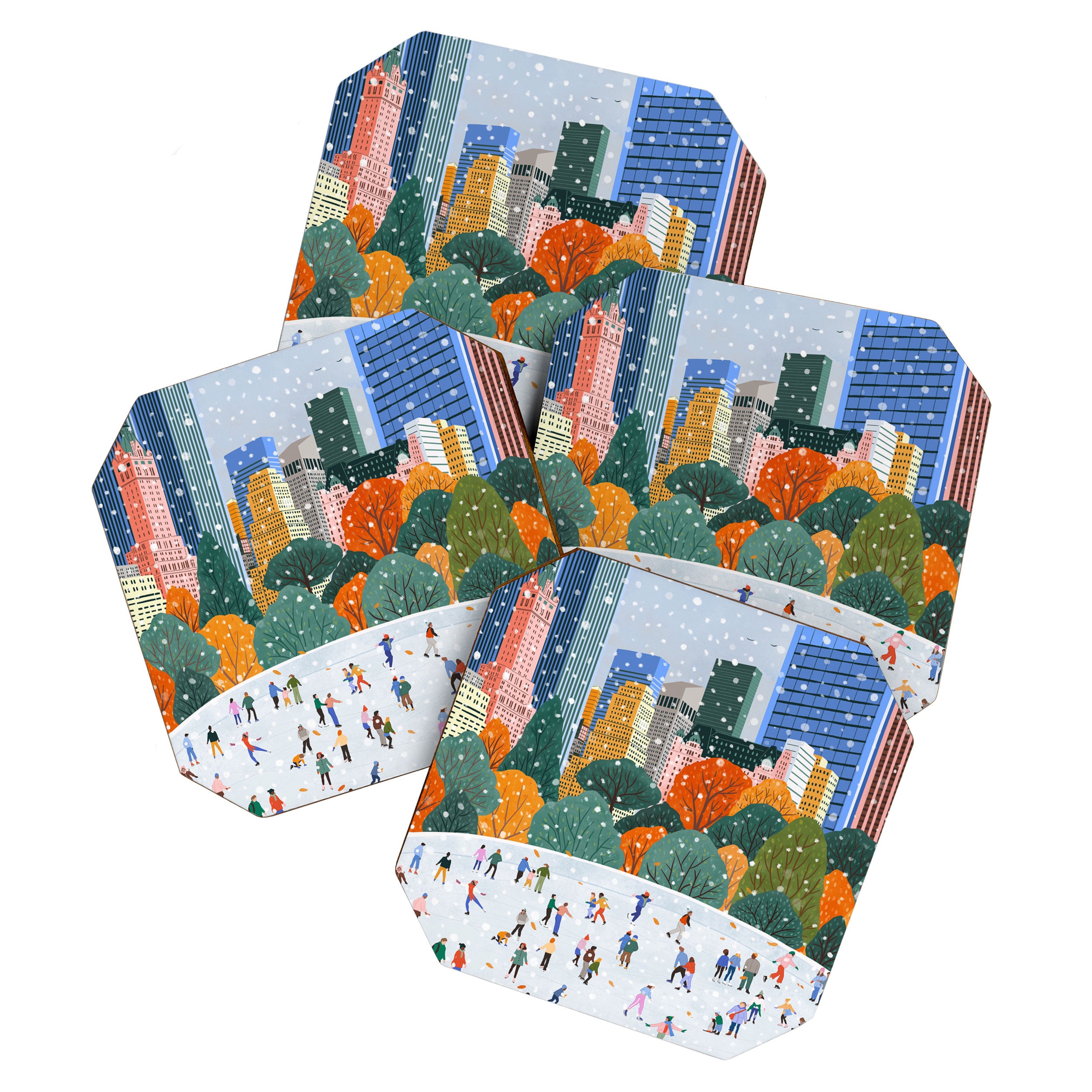 Winter in New York City Coaster Gallery Image 1