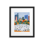 Winter in New York City Framed Art Print Gallery Image 5