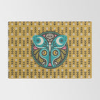 Luna Moth - Gold Rug Gallery Image 2