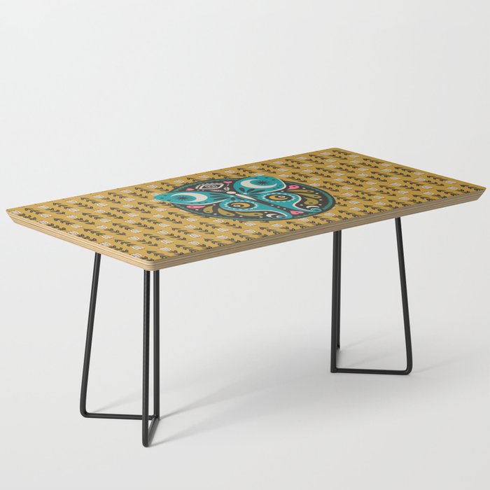 Luna Moth - Gold Coffee Table Gallery Image 1