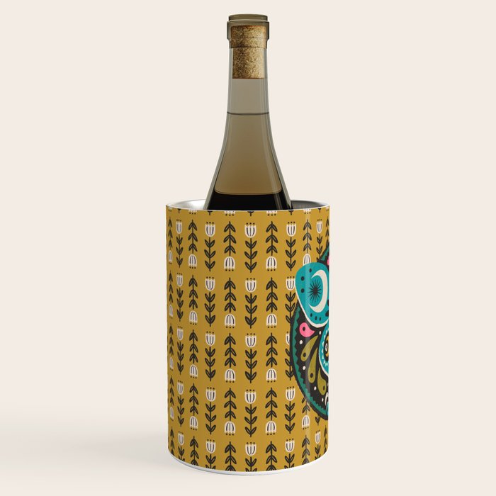 Luna Moth - Gold Wine Chiller Gallery Image 2